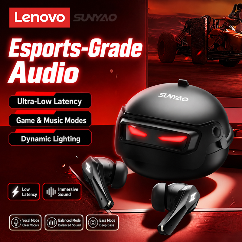 Type 2 Charger - Cuffie da gaming Lenovo GT101, wireless,