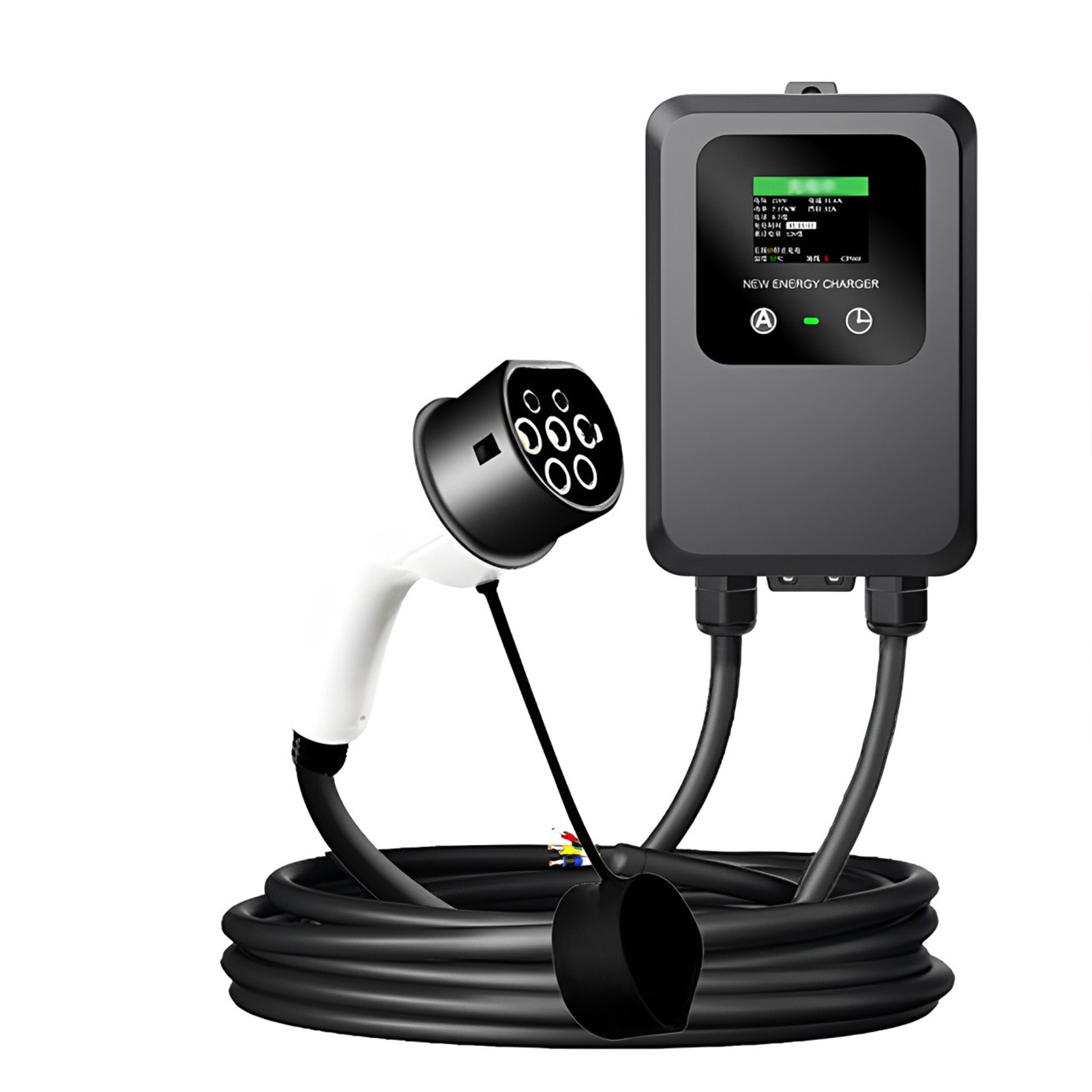 Wallbox Ev - Caricatore EV 32A-24A-16A-8A 7KW Caricatore per